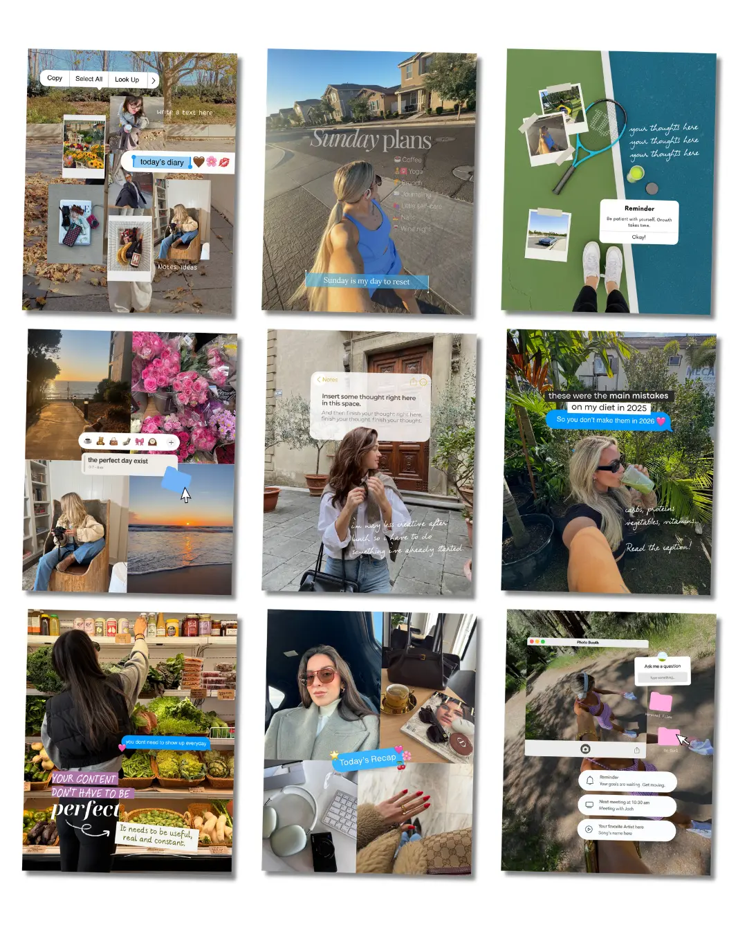 Personal brand and wellness content 5