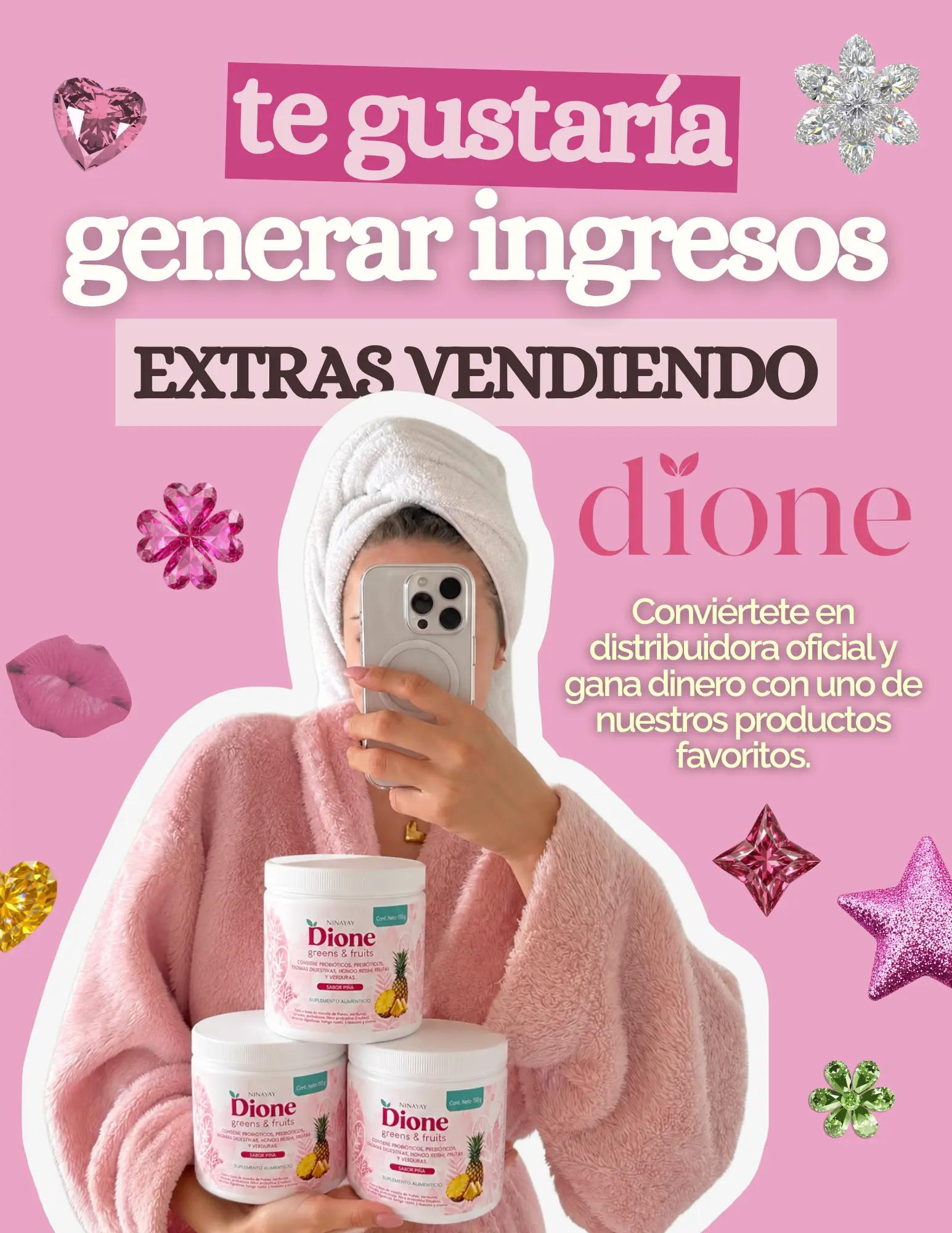 Flyer para distribuidoras Ninayay